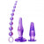 Amethyst Adventure 3 Piece Anal Toy Kit